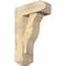 Ekena Millwork Funston Craftsman Rough Sawn Bracket w/ Offset Brace, Douglas Fir, 6"W x 14"D x 22"H BKT0604X14X22FST04RDF - alternate 1